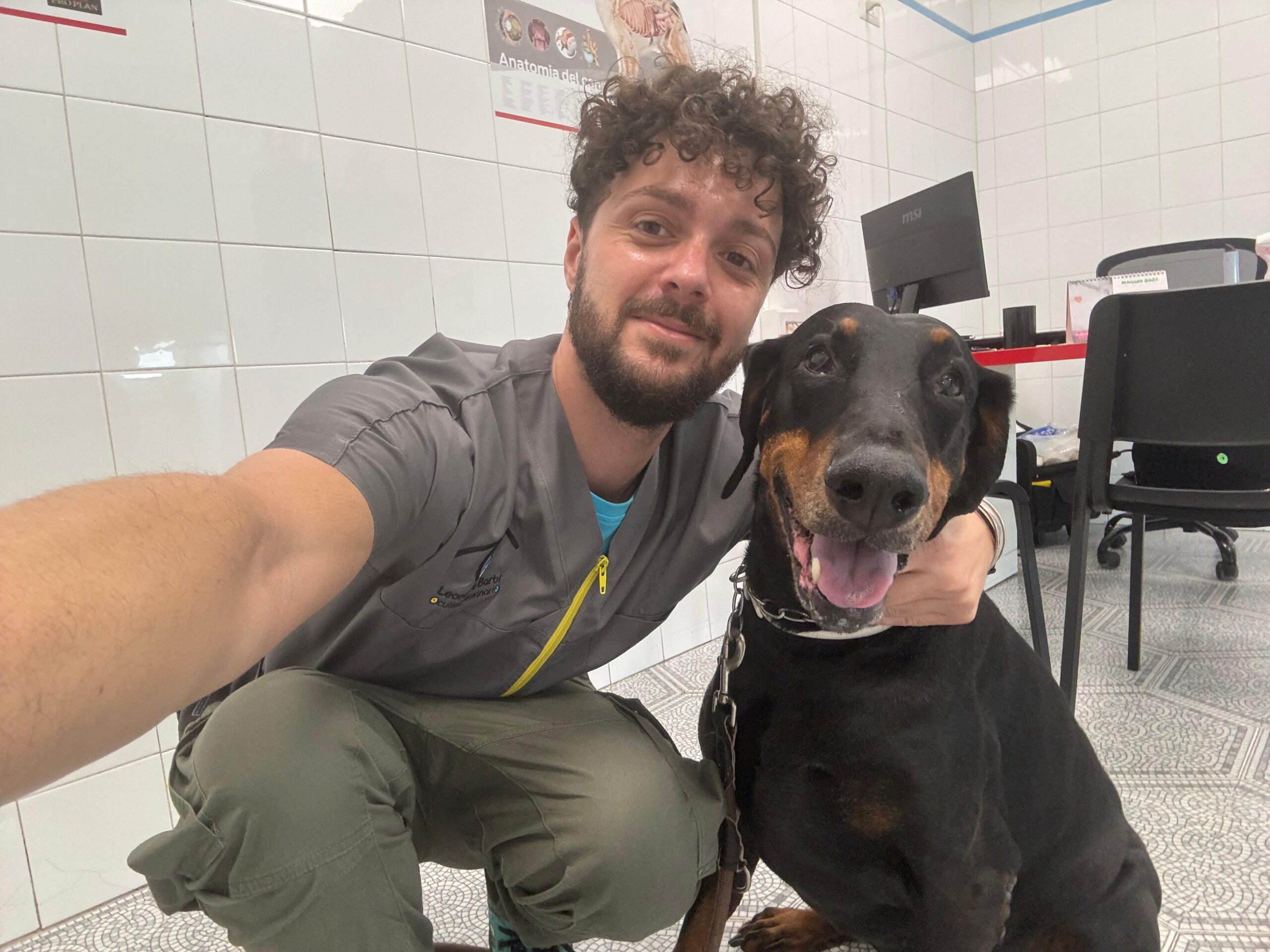 Visita oculistica certificata cane dobermann